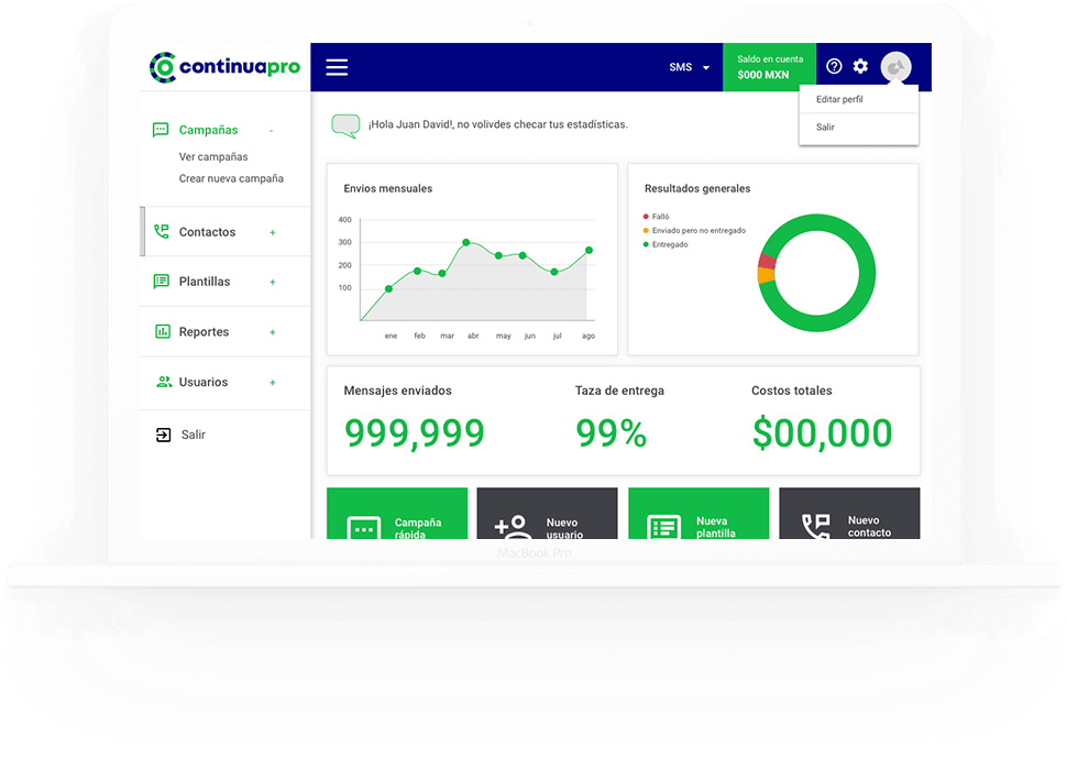 SMS Masivos Plataforma